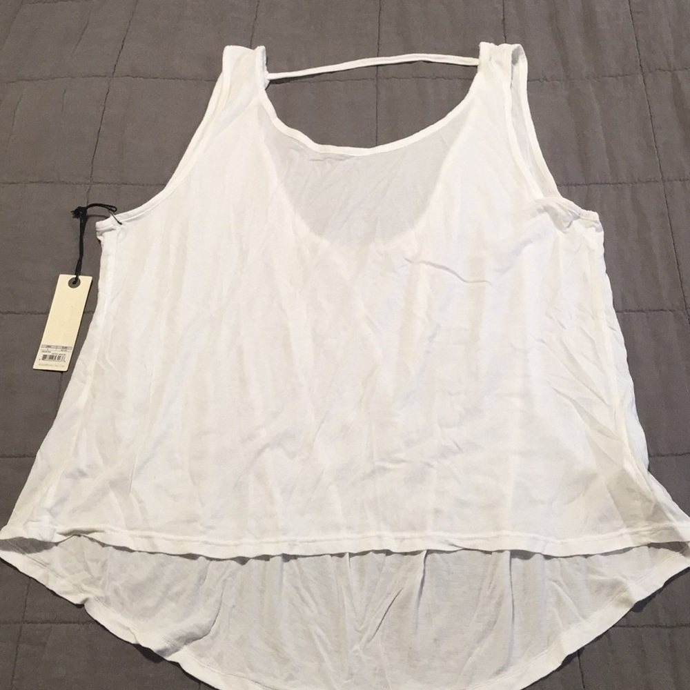 Nwt Dakota collective white strap tank l